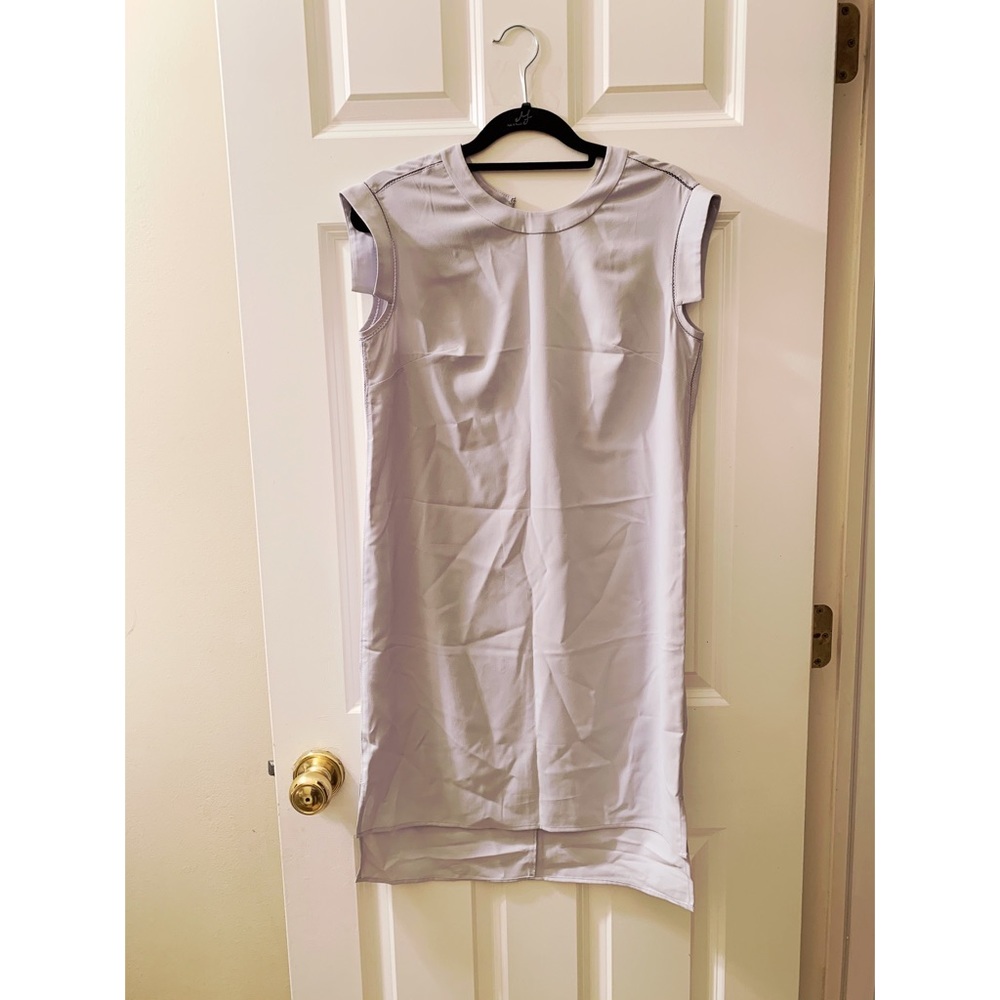 AllSaints Tonya Stitch Dress Grey